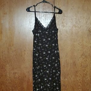 West of Melrose black floral dress